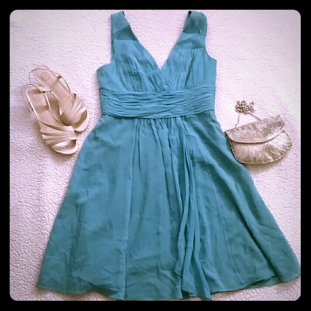 Beautiful Blue Ann Taylor Dress